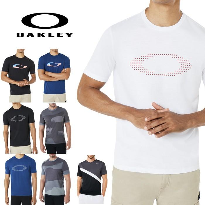 OAKLEY（オークリー） スポーツ Tシャツ 速乾 吸汗 カモフラ 迷彩 白