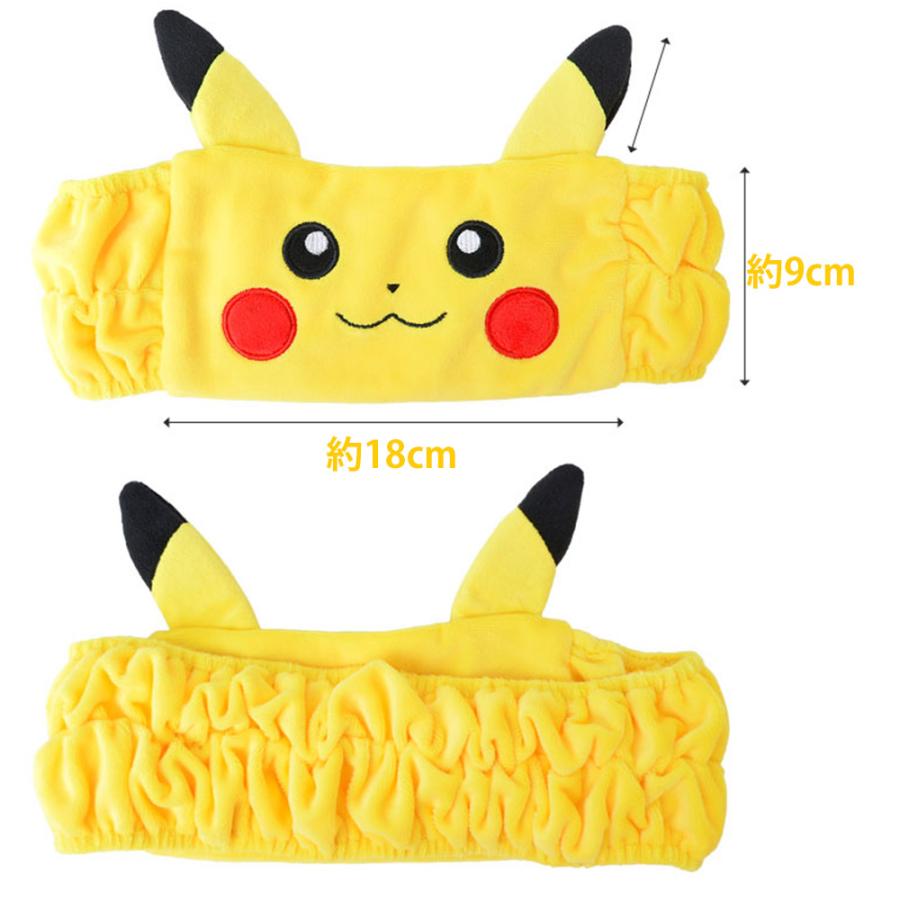 ポケモン ヘアバンド キャラクター グッズ ピカチュウ カビゴン