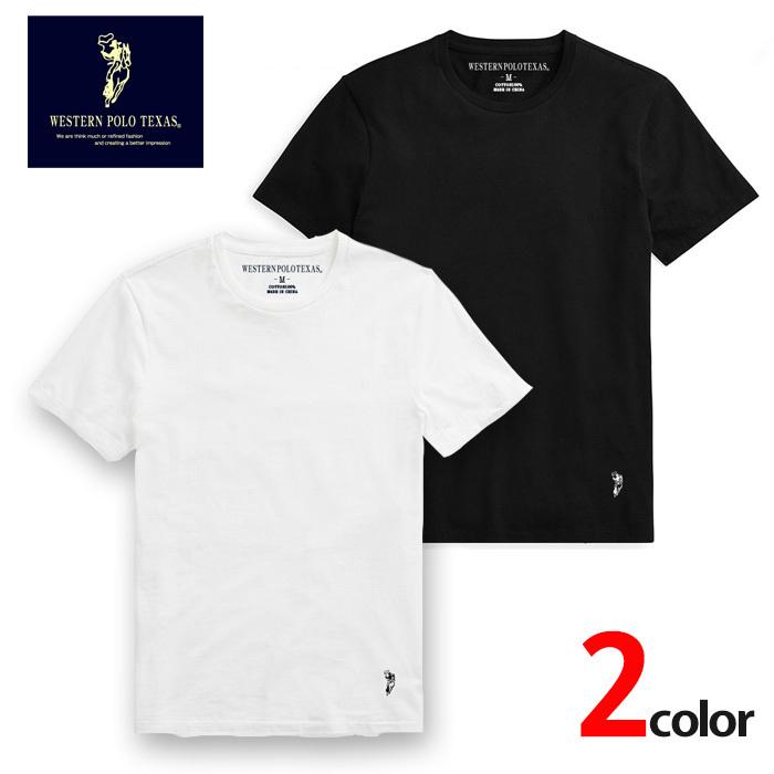 ポロtシャツ コットン100 Western Polo ワンポイント 半袖 Tシャツ インナー Polo115 白 黒 Polo115 5445 Yahoo 店 通販 Yahoo ショッピング