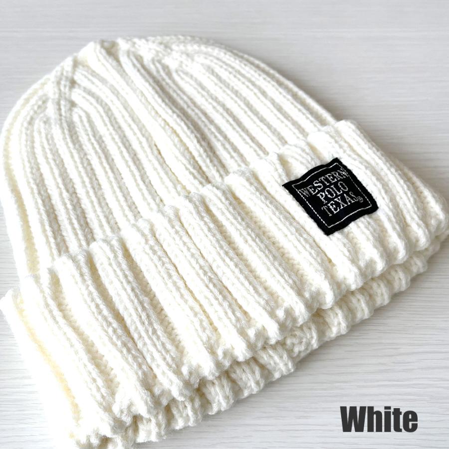今ならもう一枚プレゼント】ニットキャップ 帽子Western POLO ケーブル