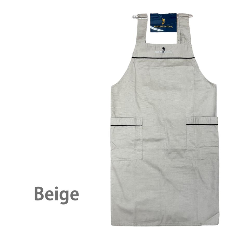 ウエスタン POLO 大きいサイズ エプロン メンズ カジュアル 男女兼用