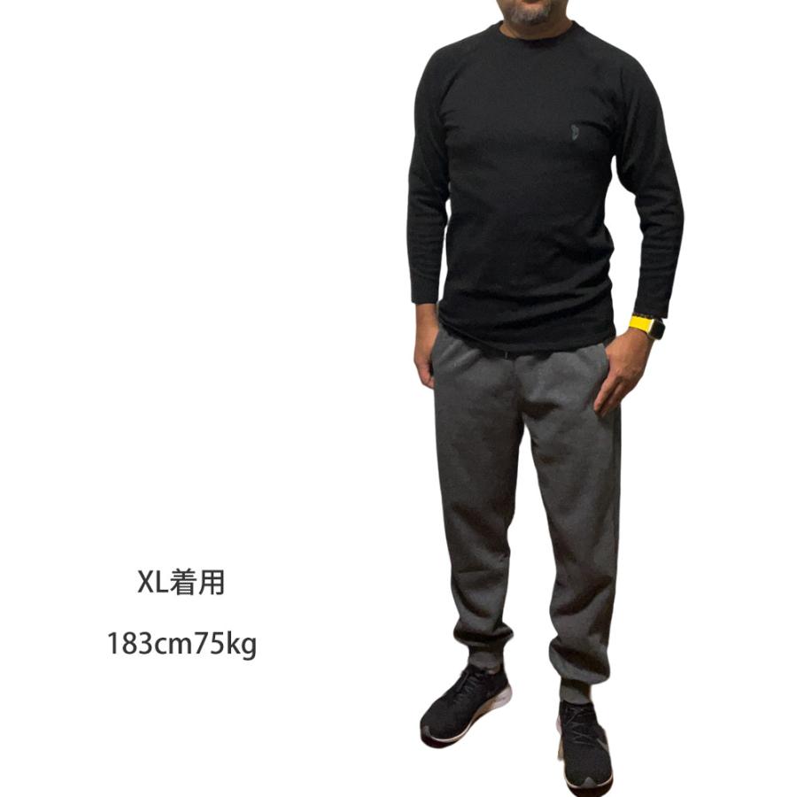 ロンt メンズ ブランド 暖か 裏起毛 ロングTシャツ Western POLO ユニ