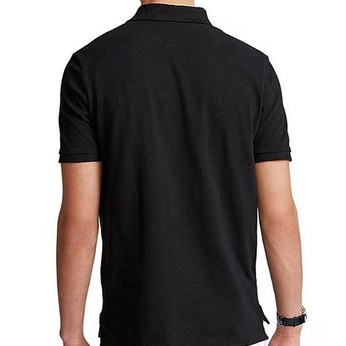ウエスタン POLO ポロシャツ ワンポイント 半袖 ポロ ブラック 黒