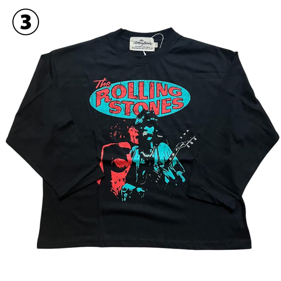子供用 ロング tシャツ キッズ 子供服 ローリングストーンズ 110-160cm