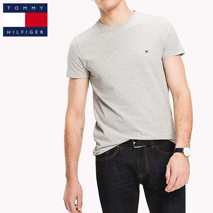トミー Tシャツ Tommy Hilfiger メンズ トミーヒルフィガー Tシャツ ワンポイント T519 グレー Usaモデル大きいサイズ T519 5445 Yahoo 店 通販 Yahoo ショッピング