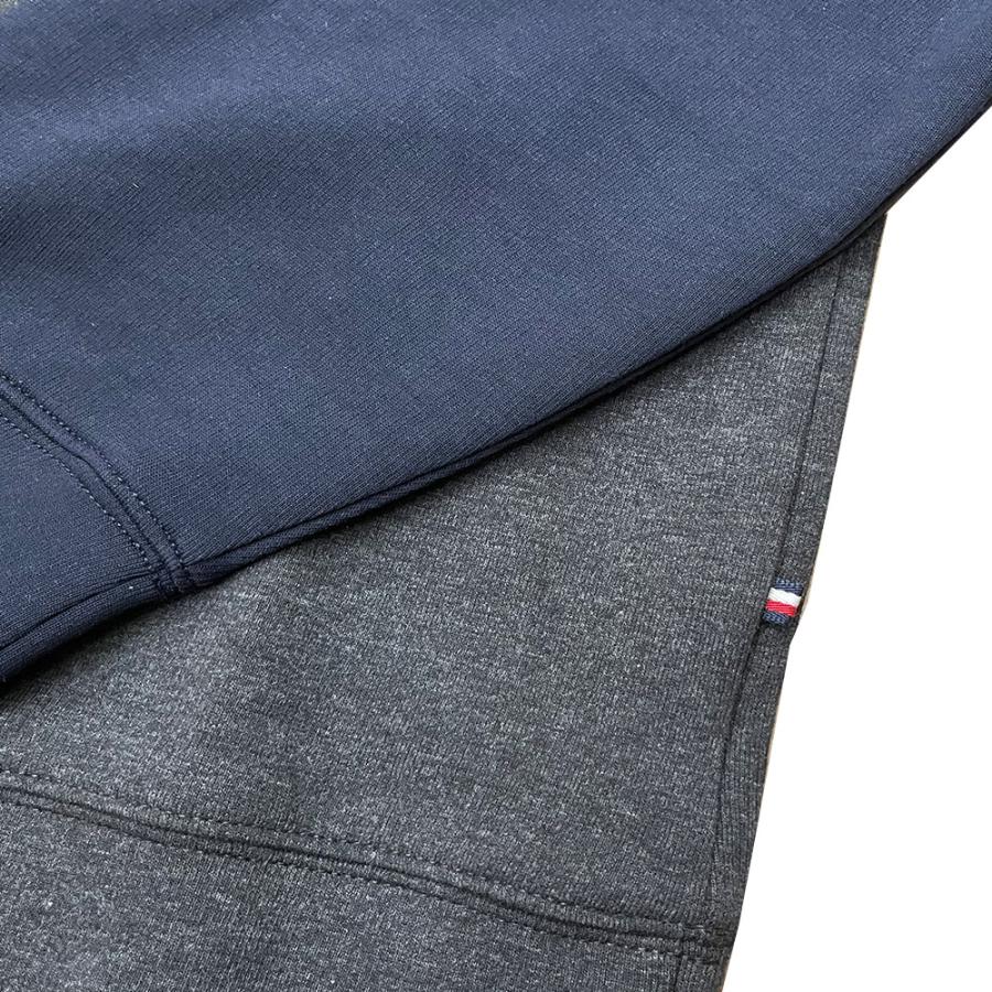 トミー  TOMMY HILFIGER メンズ ハーフジップ スウェット　モックネック トレーナー　迷彩 チャコール t600 | TOMMY HILFIGER | 07