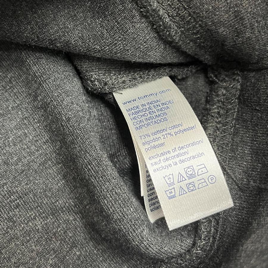 トミー  TOMMY HILFIGER メンズ ハーフジップ スウェット　モックネック トレーナー　迷彩 チャコール t600 | TOMMY HILFIGER | 08