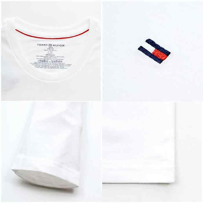 トミー  ロンT TOMMY HILFIGER メンズ  トミーヒルフィガー ワンポイント ロングTシャツ　t613 大きめXLあり｜5445｜03