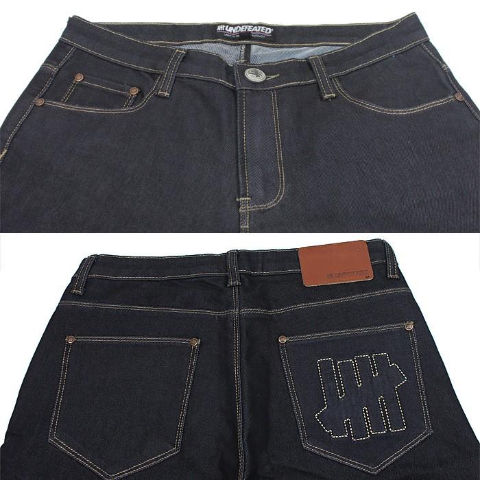 UNDEFEATED UNDFTD アンディフィーテッド メンズ ハーフ ジーンズ ud05 