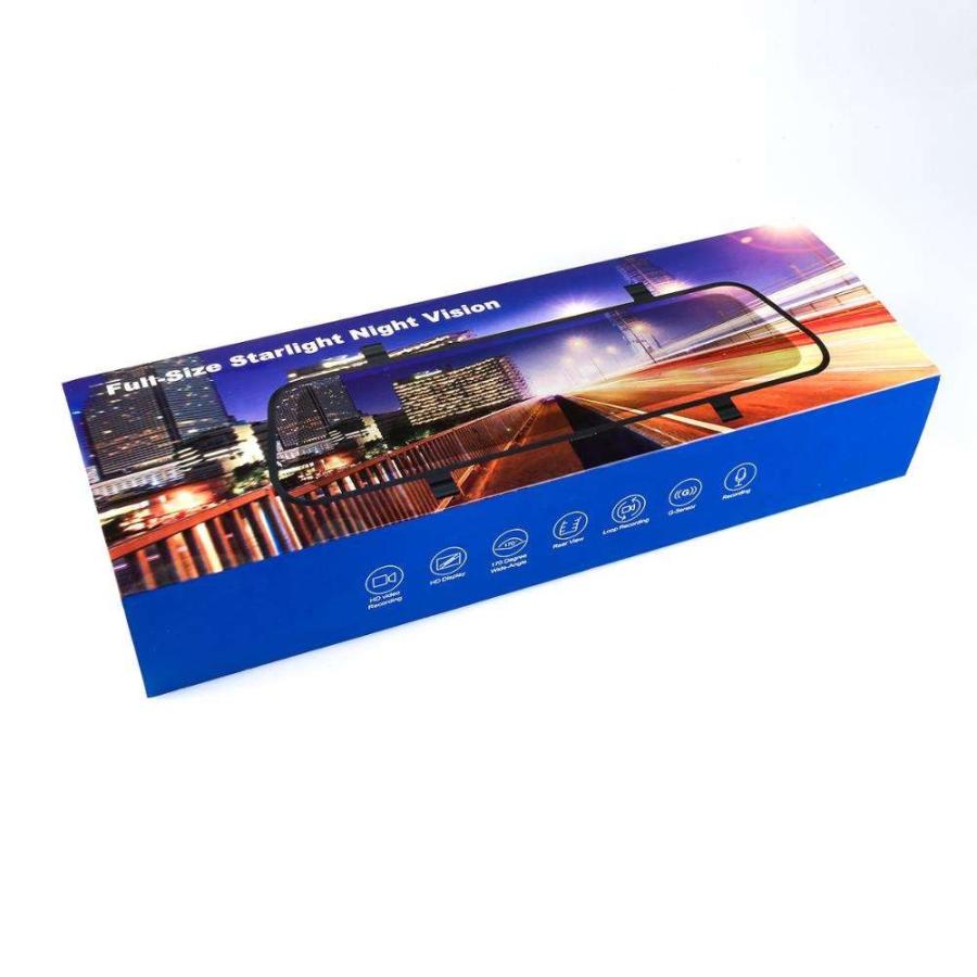 ミラー型 ドライブレコーダー デジタル インナーミラー ドラレコ 前後