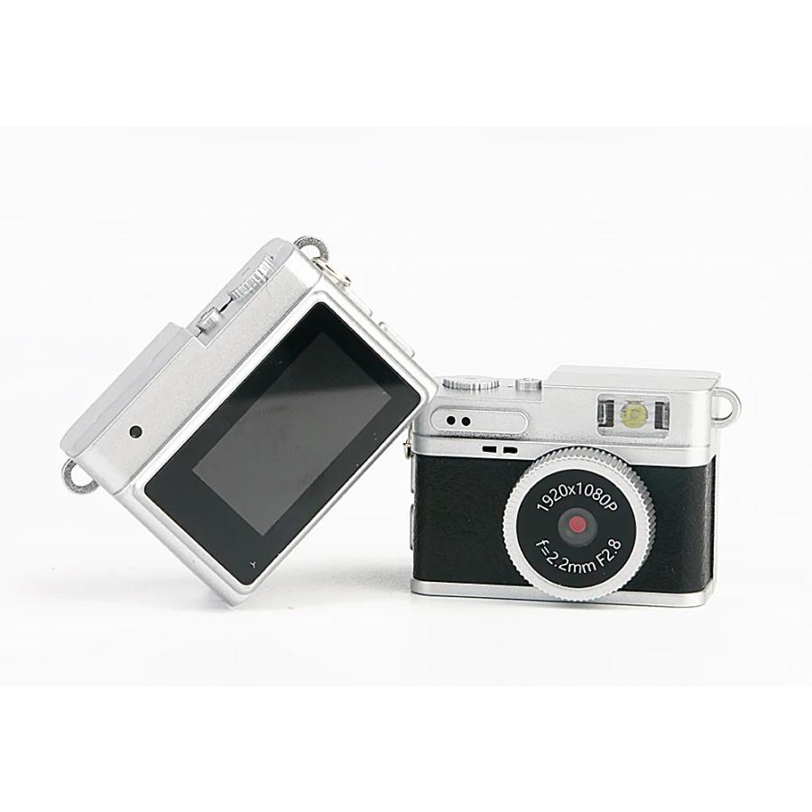 レトロ ミニデジタルカメラ ポケット 写真/ビデオレコーダー 4cm