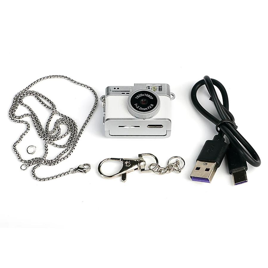 レトロ ミニデジタルカメラ ポケット 写真/ビデオレコーダー 4cm