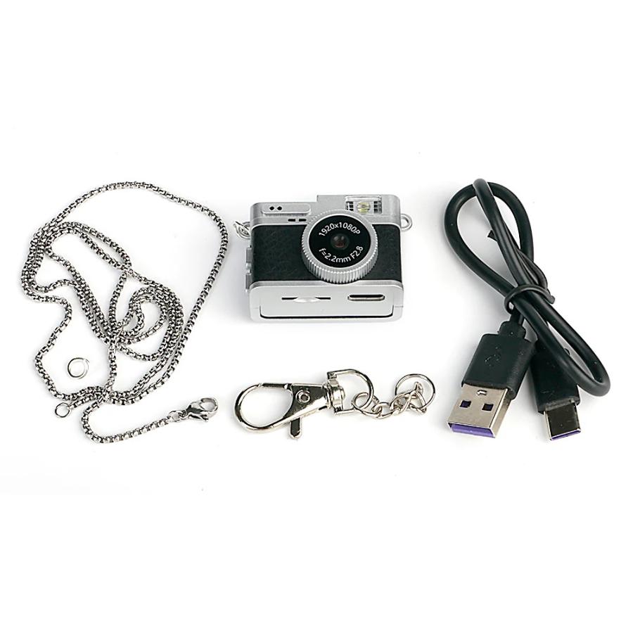 レトロ ミニデジタルカメラ ポケット 写真/ビデオレコーダー 4cm