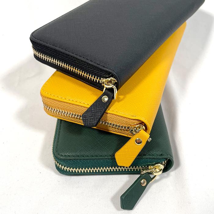 STATUSY イエロー 長財布　男女兼用 f0080227bdf620e2c28ad1e920e748