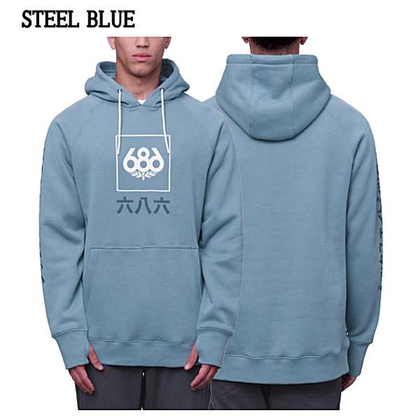 シックスエイトシックス 686 メンズ プルオーバーパーカー 長袖