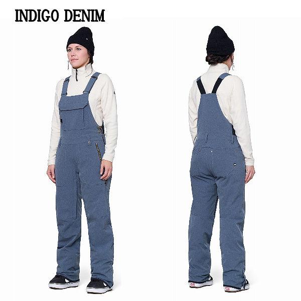 シックスエイトシックス 686 レディース スノーパンツ ビブパンツ