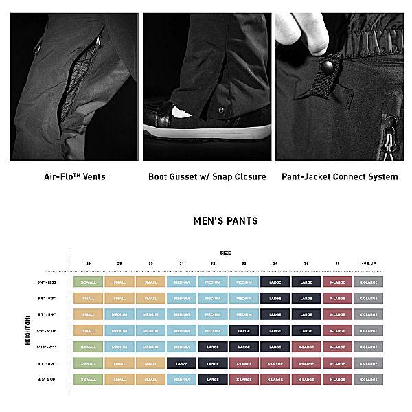 シックスエイトシックス 686 MENS STANDARD SHELL PANT メンズ スタンダード シェルパンツ スノーボード スノーウェア S/M/L/XLの画像