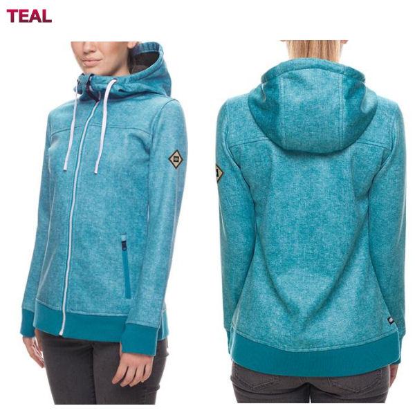 686スノーボードウェア　women's bonded fleece Mサイズ 686/シックスエイトシックス レディース 撥水パーカー M3WNCS304
