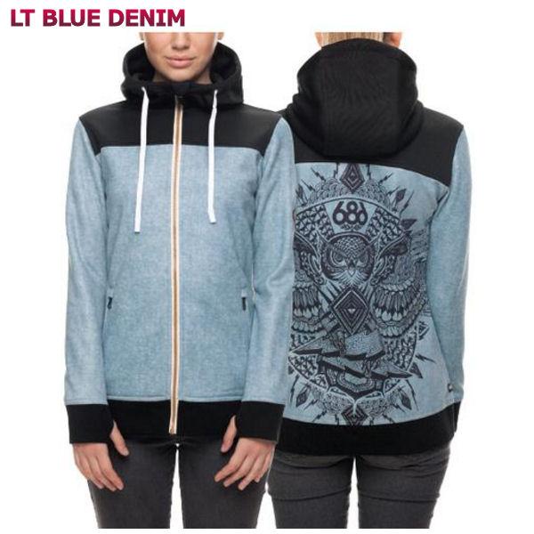 686スノーボードウェアwomen's bonded fleece Mサイズ