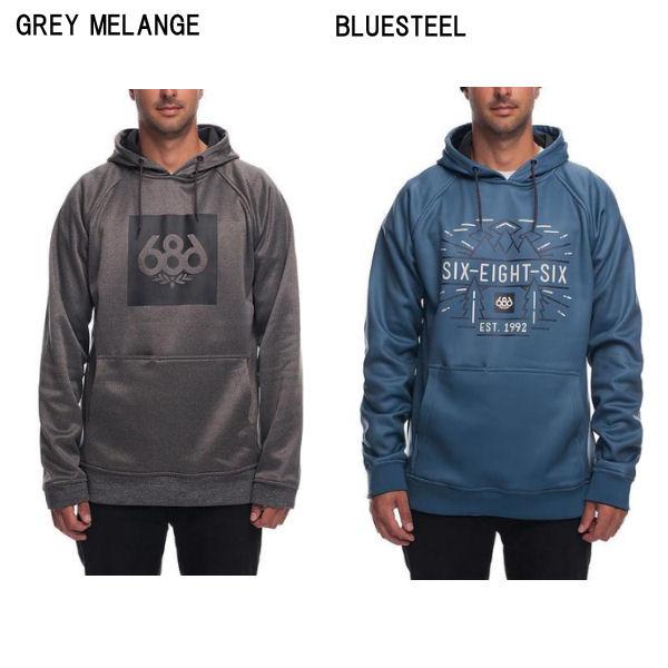 シックスエイトシックス 686 MENS KNOCKOUT BONDED FLEECE PULLOVER