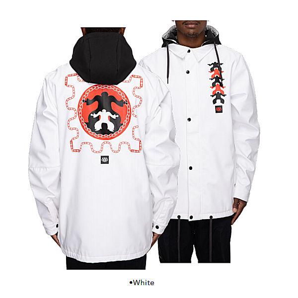 686SIX EIGHT SIX OUTERWEAR Waterproof Coaches Jacket メンズ スノー