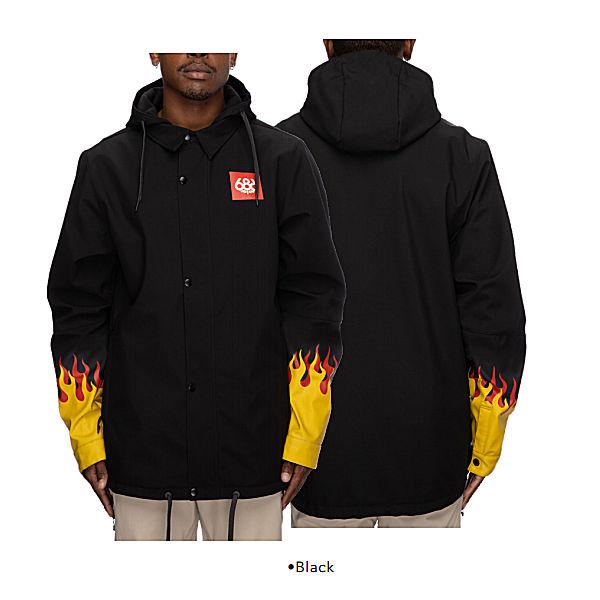 686SIX EIGHT SIX OUTERWEAR Waterproof Coaches Jacket メンズ スノー