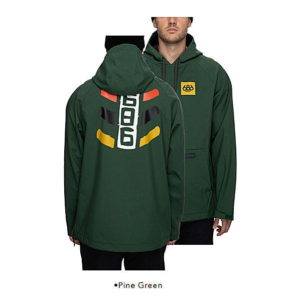 686 SIX EIGHT OUTERWEAR Waterproof Hoody メンズ スノーパーカー