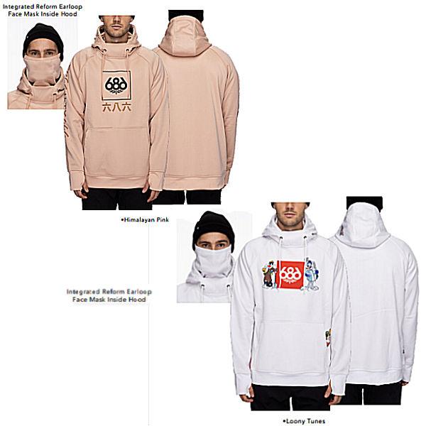 686 SIX EIGHT OUTERWEAR Bonded Fleece Pullover Hoody メンズ 686 SIX EIGHT OUTERWEAR Bonded Fleece Pullover Hoody メンズ