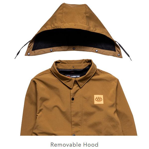 シックスエイトシックス 686 Waterproof Coaches Jacket メンズ