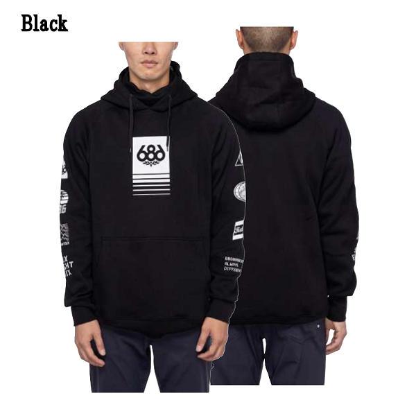 シックスエイトシックス 686 メンズ プルオーバーパーカー 長袖
