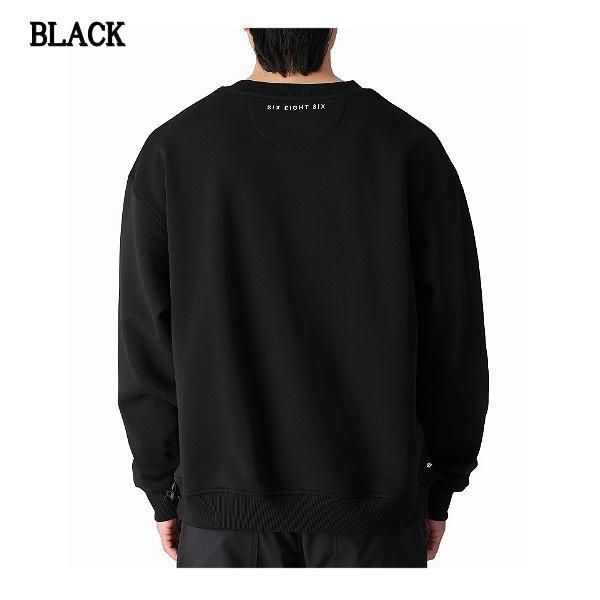 シックスエイトシックス 686 メンズ トレーナー スウェット 長袖