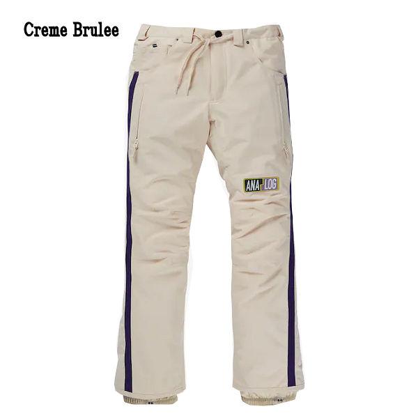 Burton×ANALOG スノーボードパンツ Thatcher Pant 白 アナログ ANALOG Burton Analog THATCHER PANT メンズ レディース