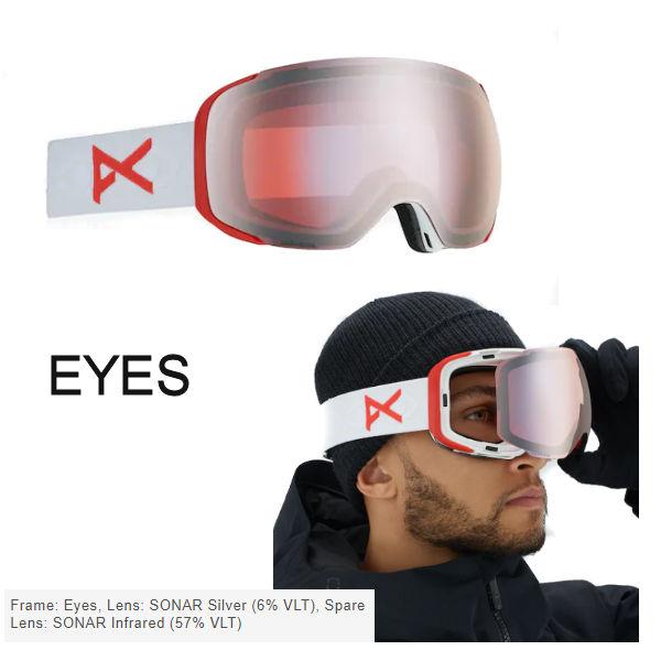 アノン ANON ASIAN FIT M2 GOGGLE + SPARE LENS メンズ スノー アノン ANON ASIAN FIT M2 GOGGLE + SPARE LENS メンズ スノー