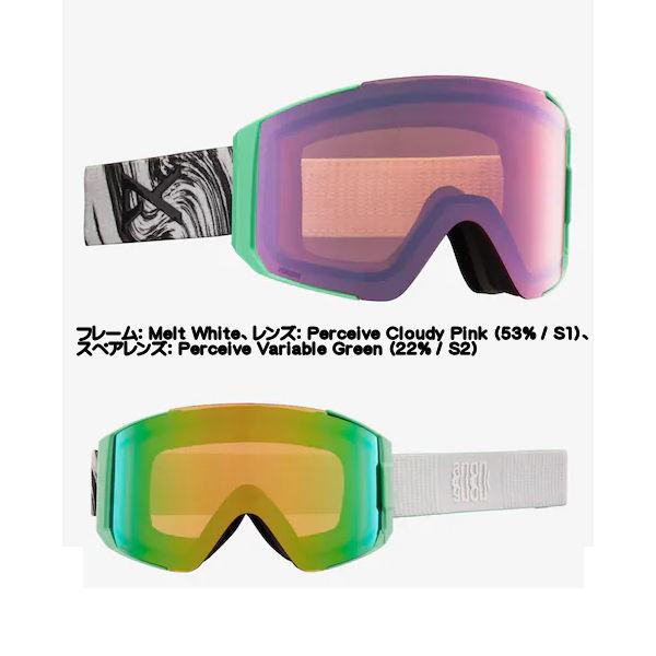 ANON アノン 2021-2022 ASIAN FIT SYNC GOGGLE + SPARE LENS メンズ