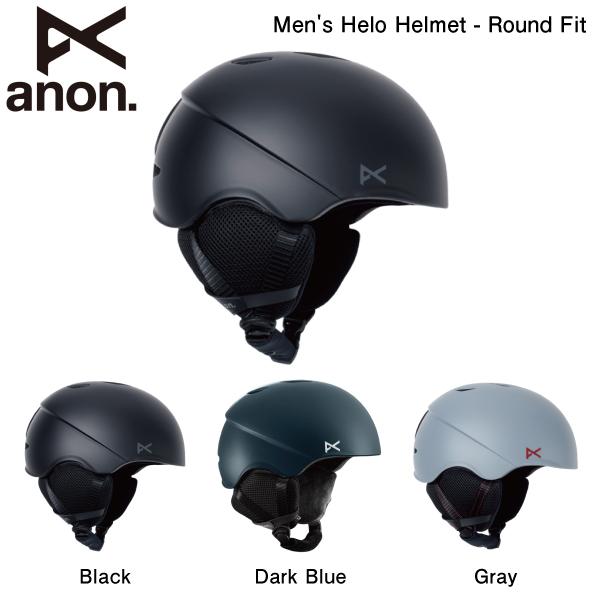 アノン ANON Mens Helo Helmet Round Fit ヘロー ラウンドフィット