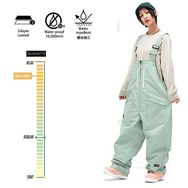 アンセム ANTHEM THUGRIDE BIB PANTS ユニセックス ビブパンツ