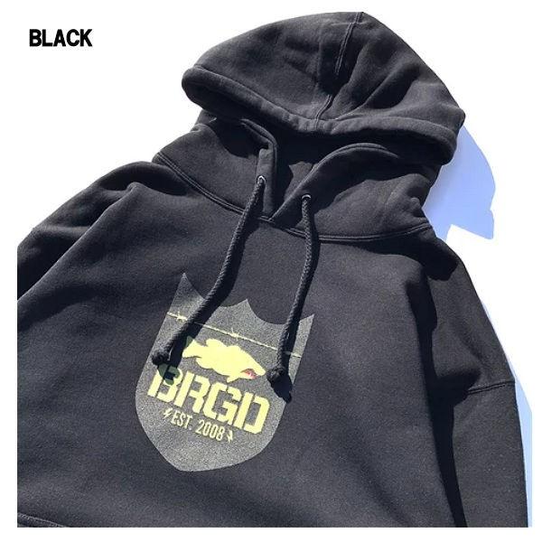 独創的 バスブリゲード Bass Brigade Fighter Shield Pullover Hoodie メンズ プルオーバー パーカー アウトドア フィッシング パーカー サイズ M Kisa Mit Edu