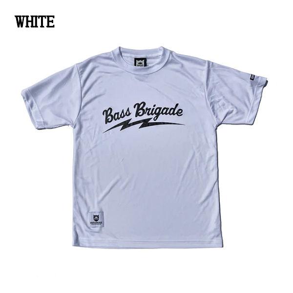 バスブリゲード BASS BRIGADE LIGHTNING LOGO DRY TEE メンズ Tシャツ