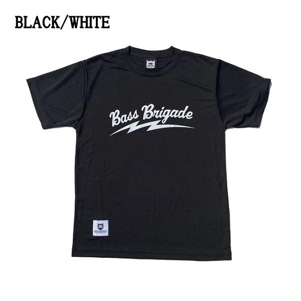 バスブリゲード BASS BRIGADE LIGHTNING LOGO DRY TEE メンズ Tシャツ
