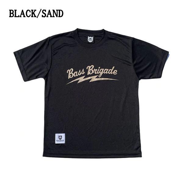 バスブリゲード BASS BRIGADE LIGHTNING LOGO DRY TEE メンズ Tシャツ