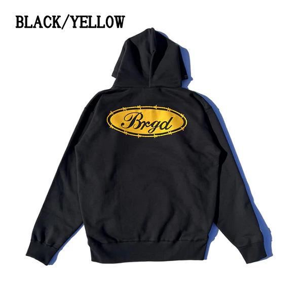 バスブリゲード BASS BRIGADE OVAL BRGD LOGO HOODIE メンズ パーカー