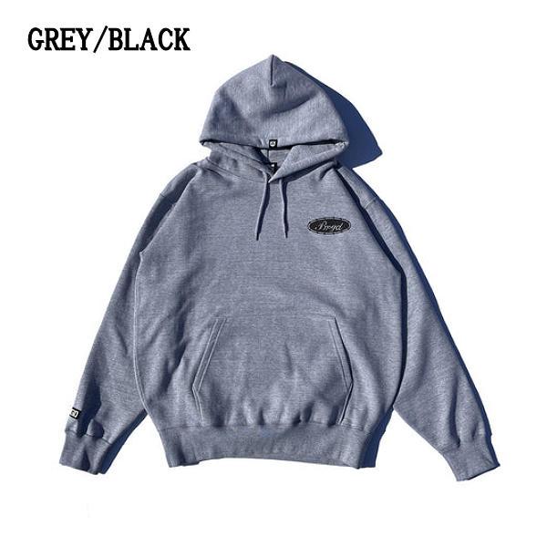 バスブリゲード BASS BRIGADE OVAL BRGD LOGO HOODIE メンズ パーカー