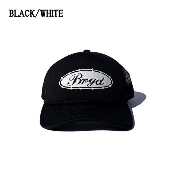 バスブリゲード BASS BRIGADE OVAL BRGD LOGO TRUCKER CAP メンズ