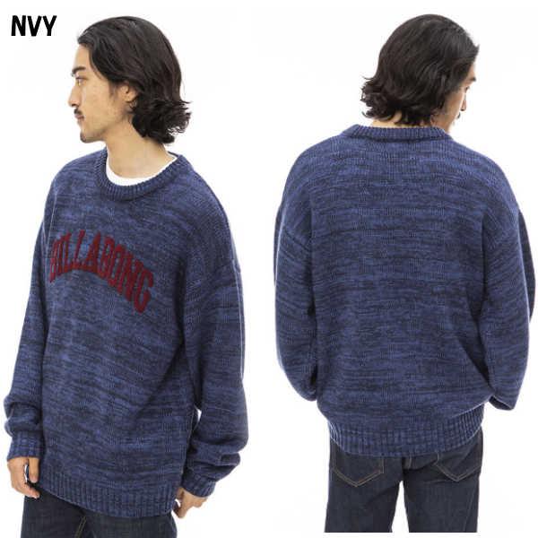 ビラボン BILLABONG メンズ COLLEGE KNIT CREW セーター ビラボン BILLABONG メンズ COLLEGE KNIT CREW セーター