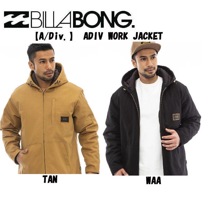 BILLABONG ビラボン 2022秋冬 メンズ【A/Div.】 ADIV WORK JACKET 