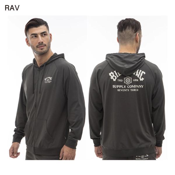 ビラボン BILLABONG メンズ ラッシュガード ラッシュパーカー ジップ