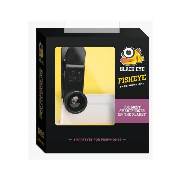 BLACK EYE Fish Eye スマートフォン用カメラレンズ フィッシュアイ