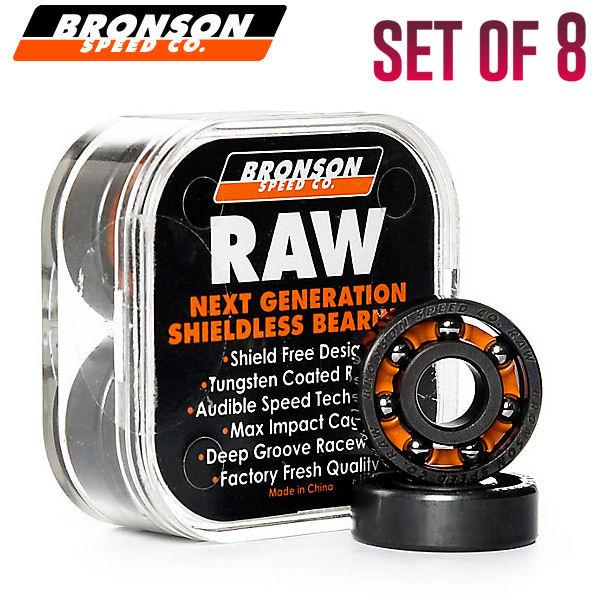 ブロンソン BRONSON SPEED CO. RAW BEARING スケートボード ベアリング