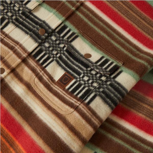 ブリクストン BRIXTON メンズ フランネルシャツ フリースシャツ