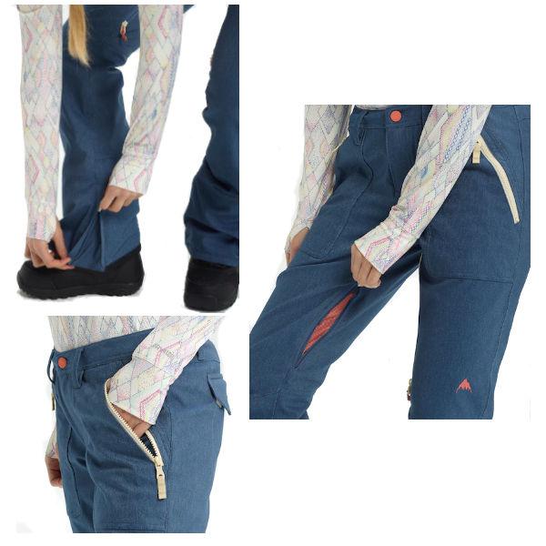 バートン Womens Burton Vida Stretch Denim Pant レディース スノー